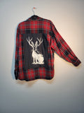 Jackalope print long sleeve XL
