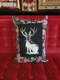 Jackalope pillow