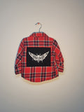 Moth print flannel Kids