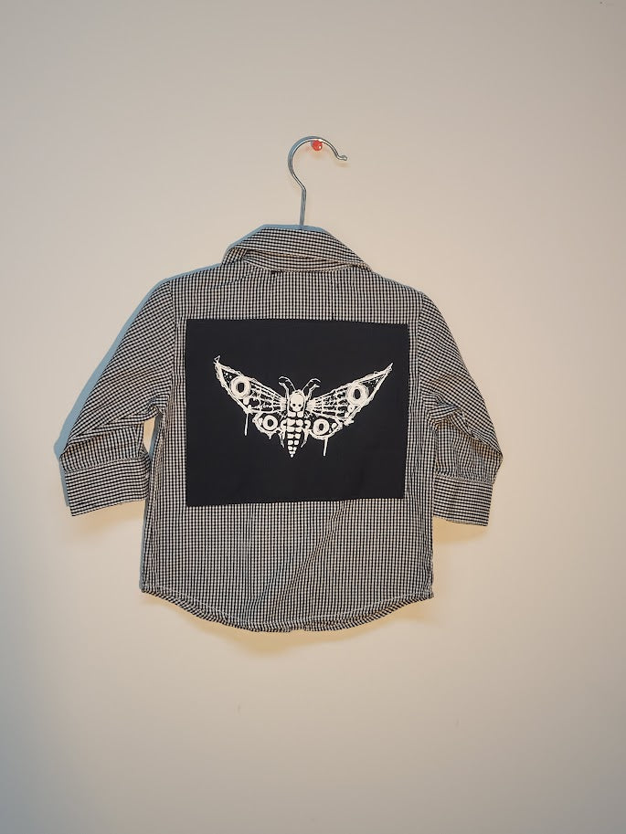 Moth print flannel Kids