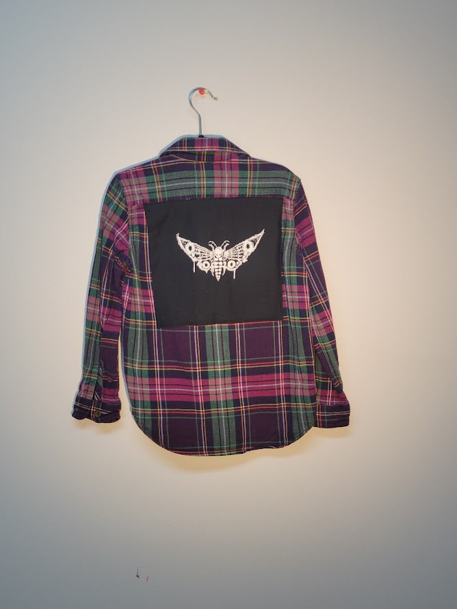 Moth print flannel Kids