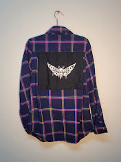 Moth print flannel Kids
